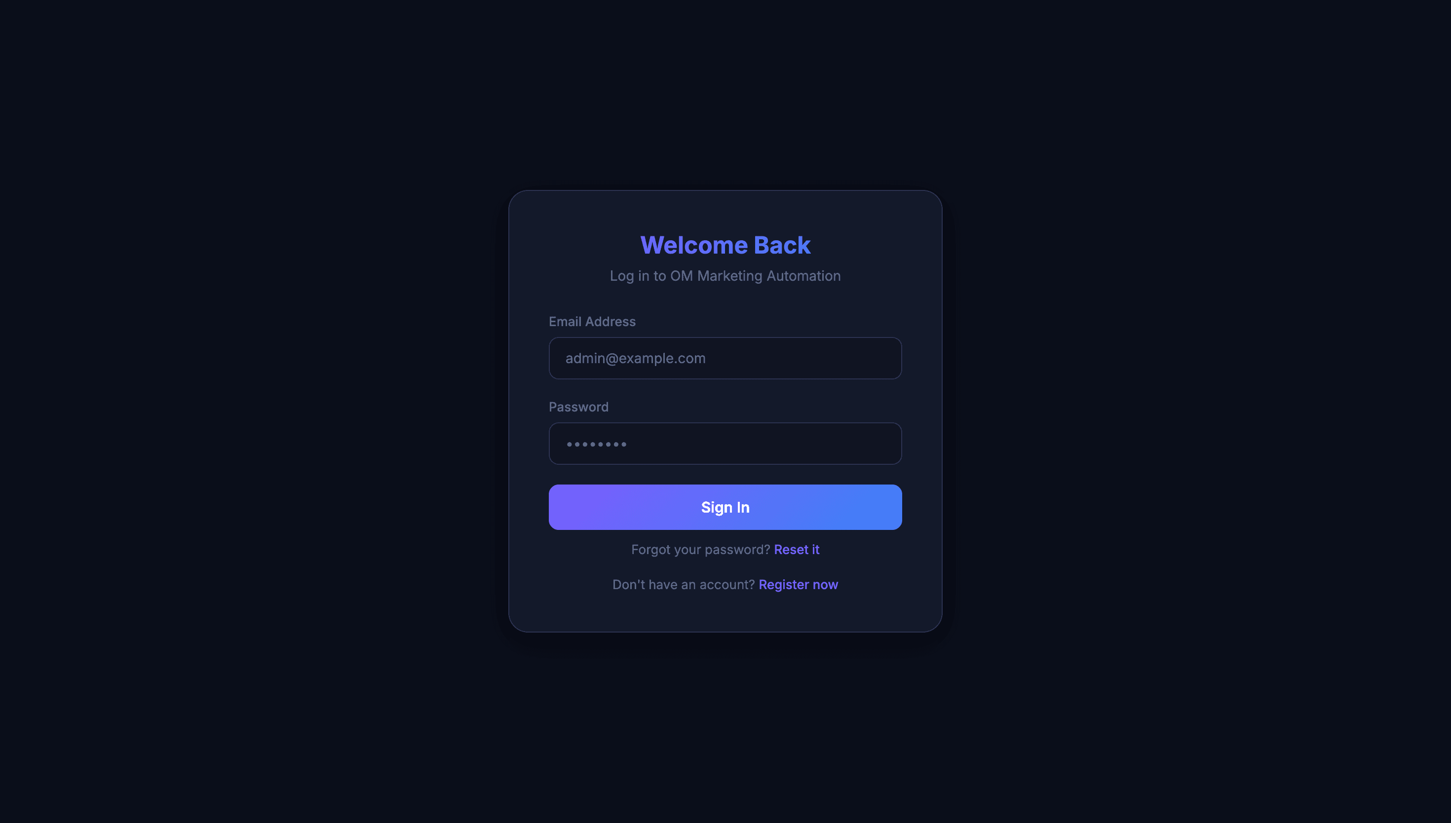 Triggered — Email Automation SaaS
