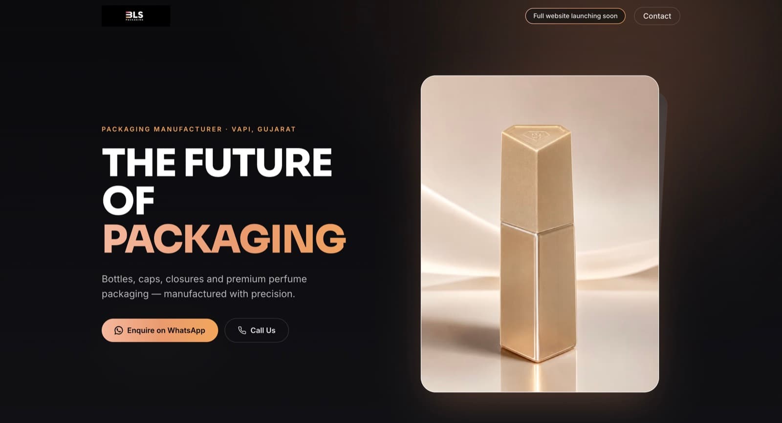 BLS Packaging — Bottles, Caps & Closures